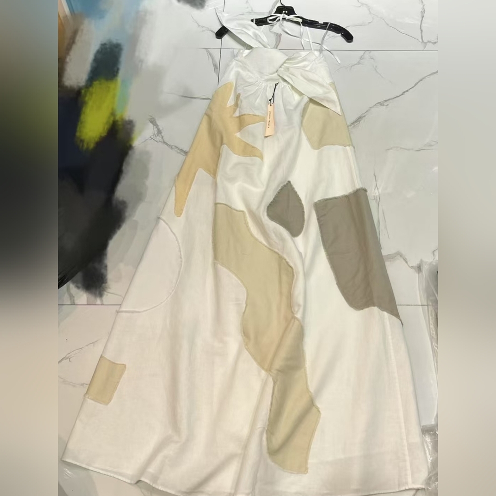 Lingua Franca Patmos Tie Dress - Picture 9 of 11